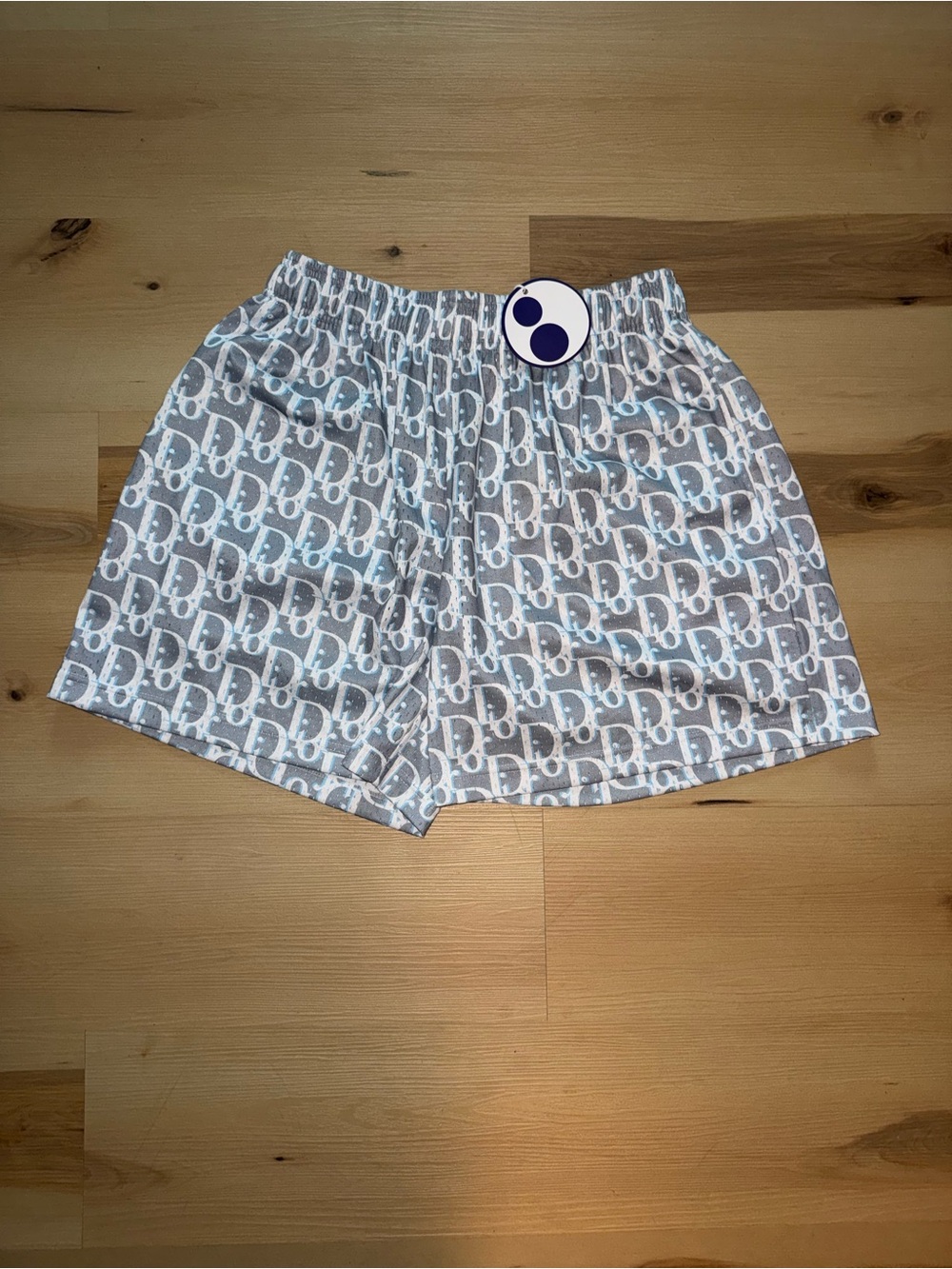 Bravest Studios Dior Blue Mesh Shorts